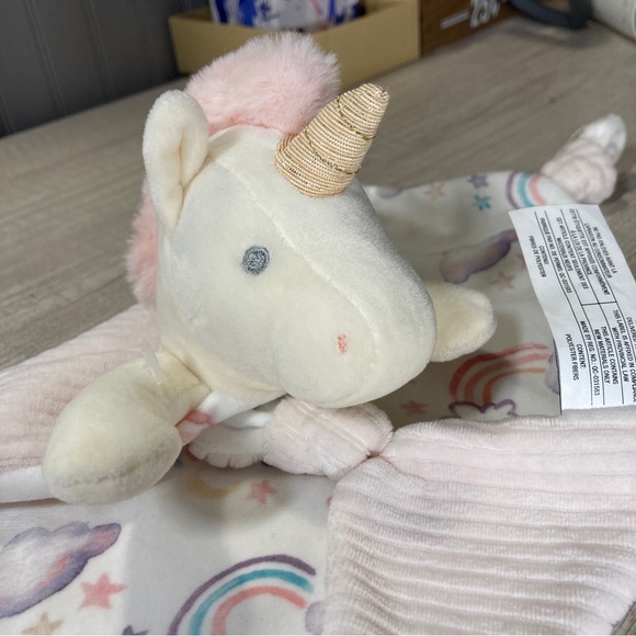 Unicorn Lovey Baby Security Blanket - Picture 5 of 10